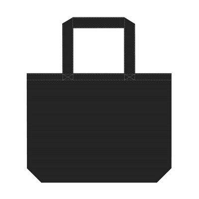 Large Tote bag 20"X15"X4" Bottom -Cross-stitched Handles -Polycotton