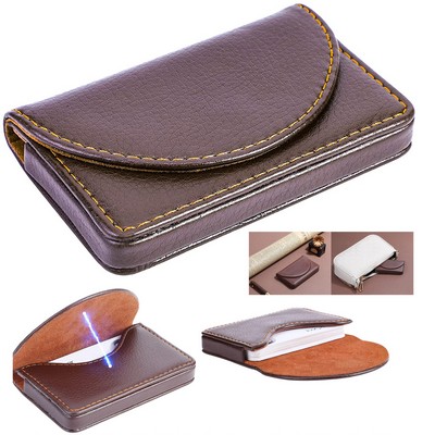 PU Leather Business Card Case