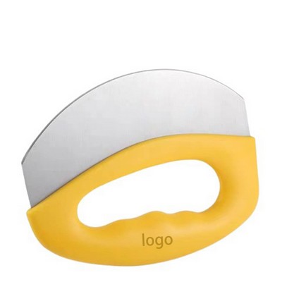 Stainless Steel Hand-held Pizza Cutter