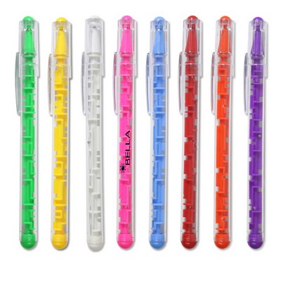 Maze pen