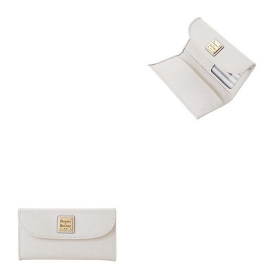 Dooney & Bourke Saffiano Continental Clutch - Ecru White