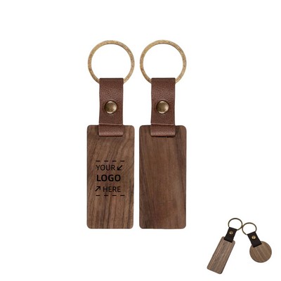 Custom Wood Keychain