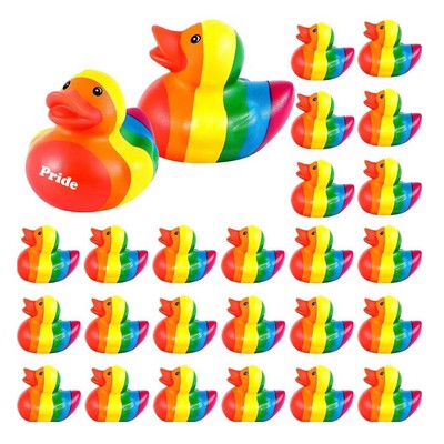 Rainbow Rubber Duck