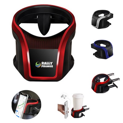 Air Vent Mount Car Drink Holder Phone