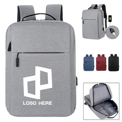 Usb Rechargeable Business Backpack