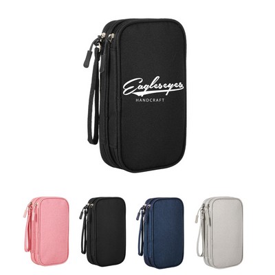 Travel Electronic Accessories Cable Organizer Bag