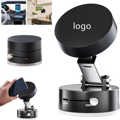 Foldable Vacuum Magnetic vehicle bracket