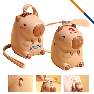 Kendall Mini Capybara Handheld Fan