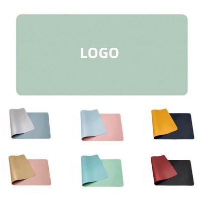 Large Leather Non-Slip Mouse Pad