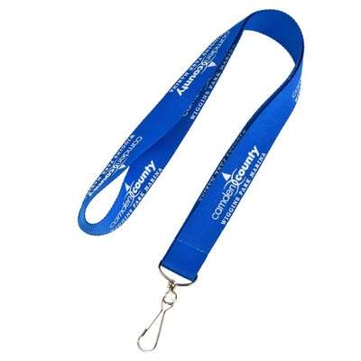 USA Made Polyester Lanyard w/ PVC ID Card