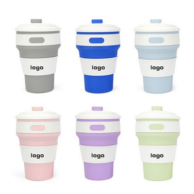 350ml Silicone Foldable Coffee Cup
