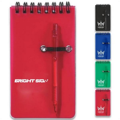 Mini Memo Pad with Pen