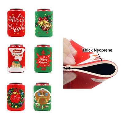 Christmas Can Cooler
