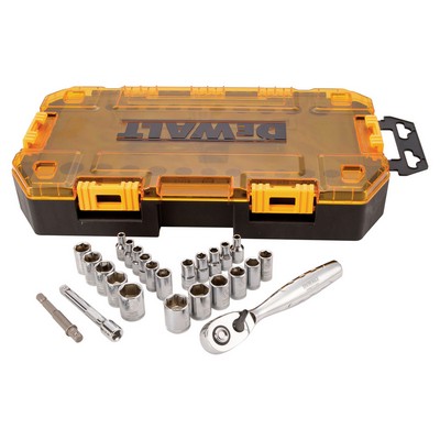 DeWalt 25Pc 1/4" Drive Socket Set