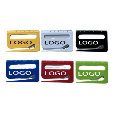 Letter Opener w/ Ruler and Magnifier