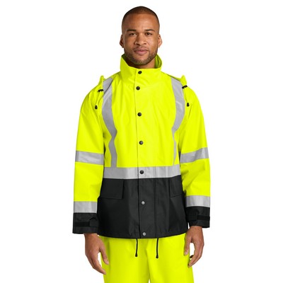 CornerStone® ANSI 107 Class 3 Rain Jacket