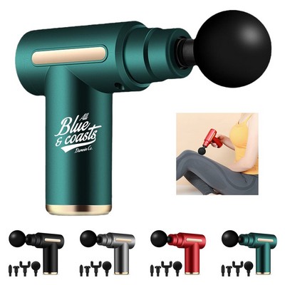 Portable Muscle Relaxation Massager with Interchangeable Heads