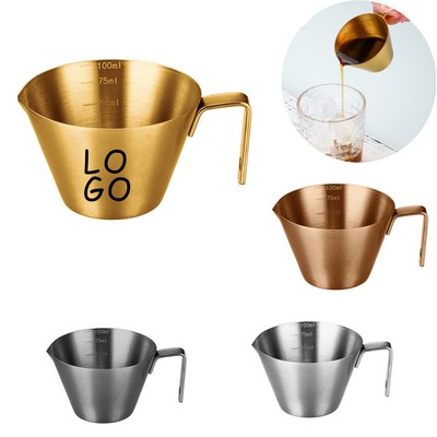 Stainless Steels Coffee Measuring Cup With Handle