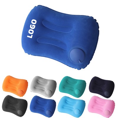 Flocked Inflatable Pillow