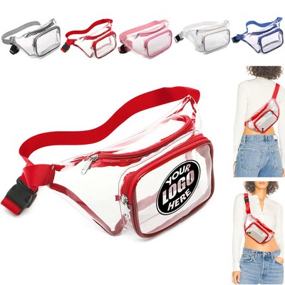 PVC Transparent Waist Bag