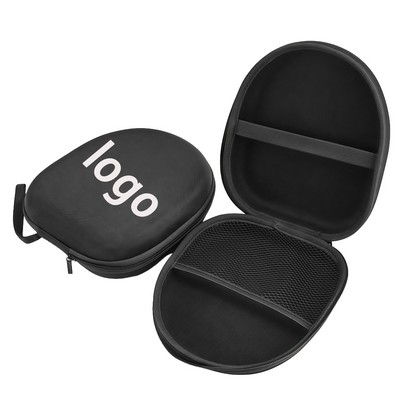 Large EVA Hard Shell Headphone Carrying Case