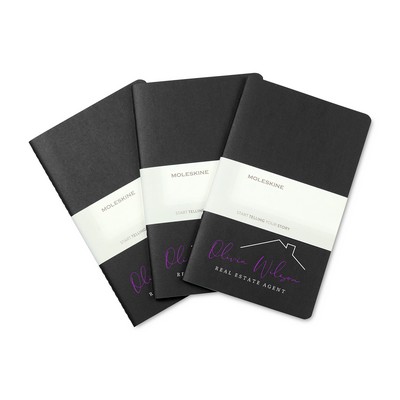 Moleskine® Pocket Cahier 3-Pack - Black
