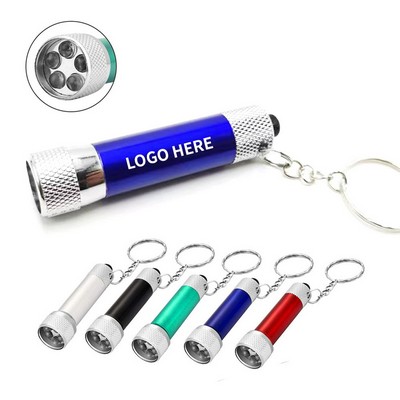 Aluminum 5-LED Keyring
