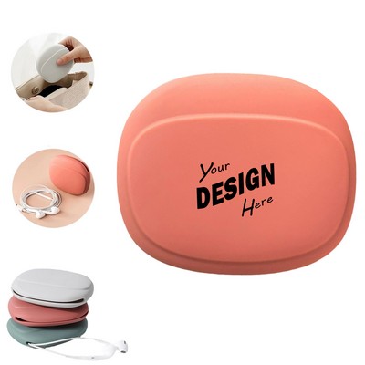 Silicone Earphone Storage Bag