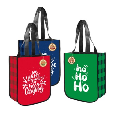 Christmas Tote with Ornament Set