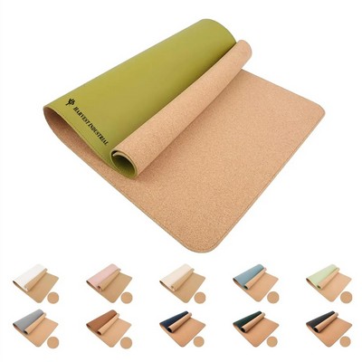 Leather & Cork Desk Mouse Pad