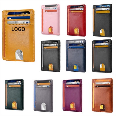 Men's RFID-Protected Anti-Theft Card Wallet