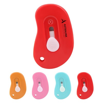 Retractable Mini Box Cutter With Hanging Hole