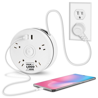 6-in-1 Retractable Power Strip