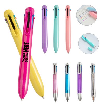 Push Type Multicolor Ballpoint Pen