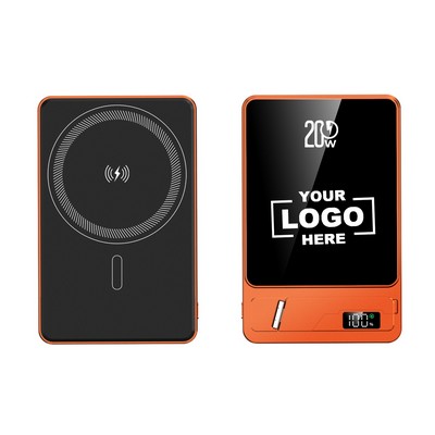 Ultra-Thin Magnetic Wireless 3-in-1 Multi-Function Power Bank