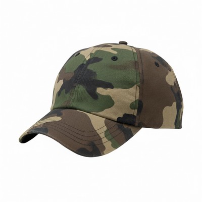 Olive Woodland Snapback Dad Cap