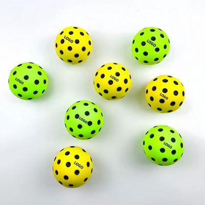 Quiet Foam Pickleball Practice Balls Indoor Outdoor