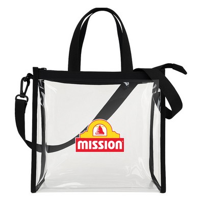 Vanguard Clear Vinyl Stadium Crossbody