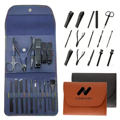 Manicure Set Nail Clippers Kit