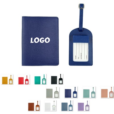 Passport Holder With Luggage Tag