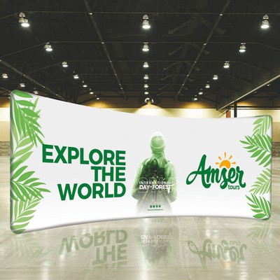 20' Curved Backdrop (Double Sided)