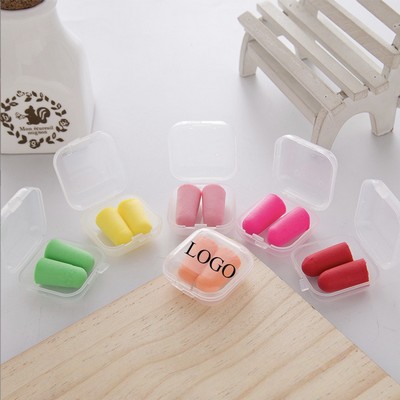 Noise Reducing Sleep Aviation Foam PU Earplugs