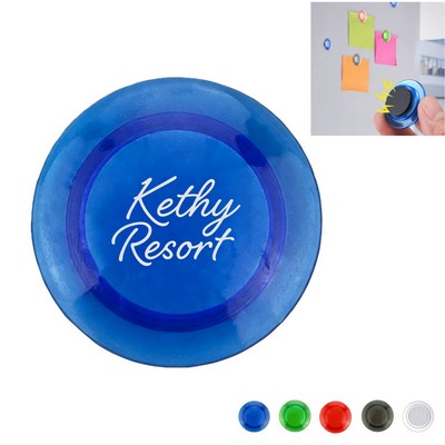 Round Plastic Magnetic Push Pin