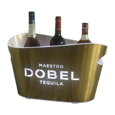 LED Apex Metal Ice Bucket