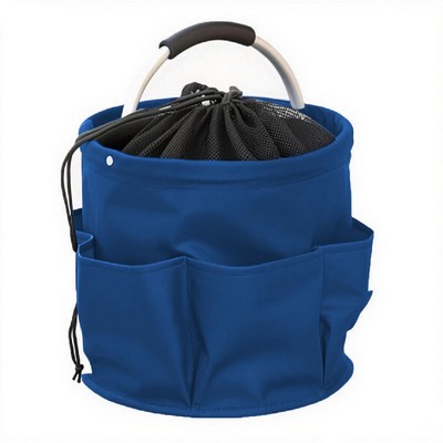Versatile Tool Storage Basket with Drawstring Closure