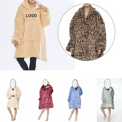 Zipper Blanket Hoodie