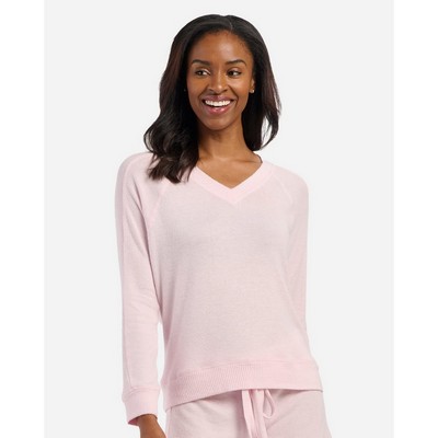 Boxercraft Women's Cuddle V-Neck Pullover - BW1201