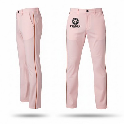 Taiwan Needle Eye Mesh Men's Baseball Pants W/ Piping 320GSM