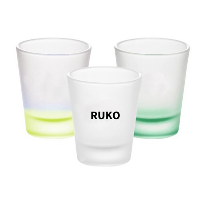 Last Drop 2 oz Frosted Shooter Shot Glass