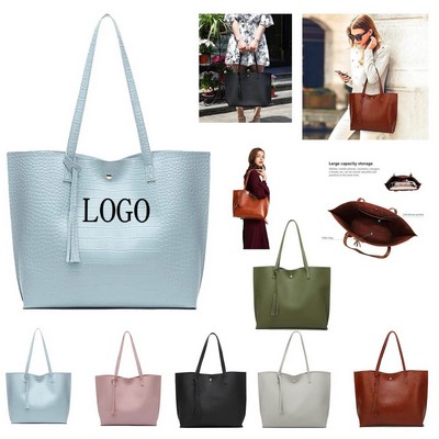Shiling Women'S Tassel Tote Bag